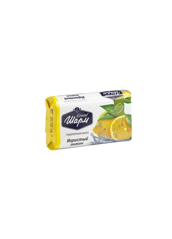 Мило тверде Grand Шарм Ігристий лимон 70 г No Brand (247619514)