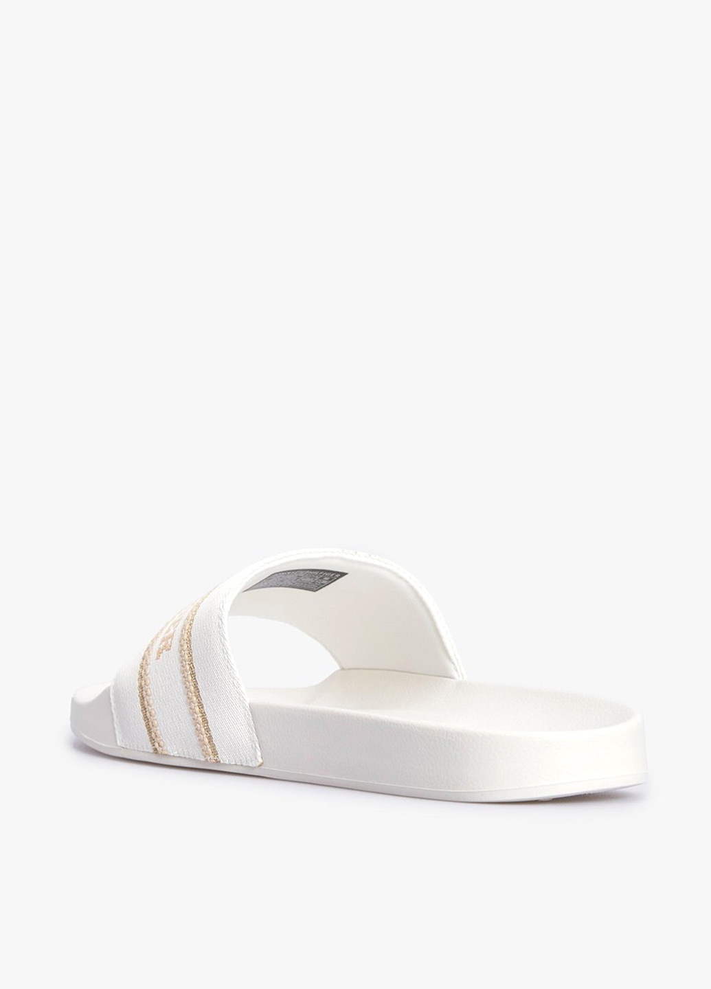 Белые шлепанцы Tommy Hilfiger с логотипом