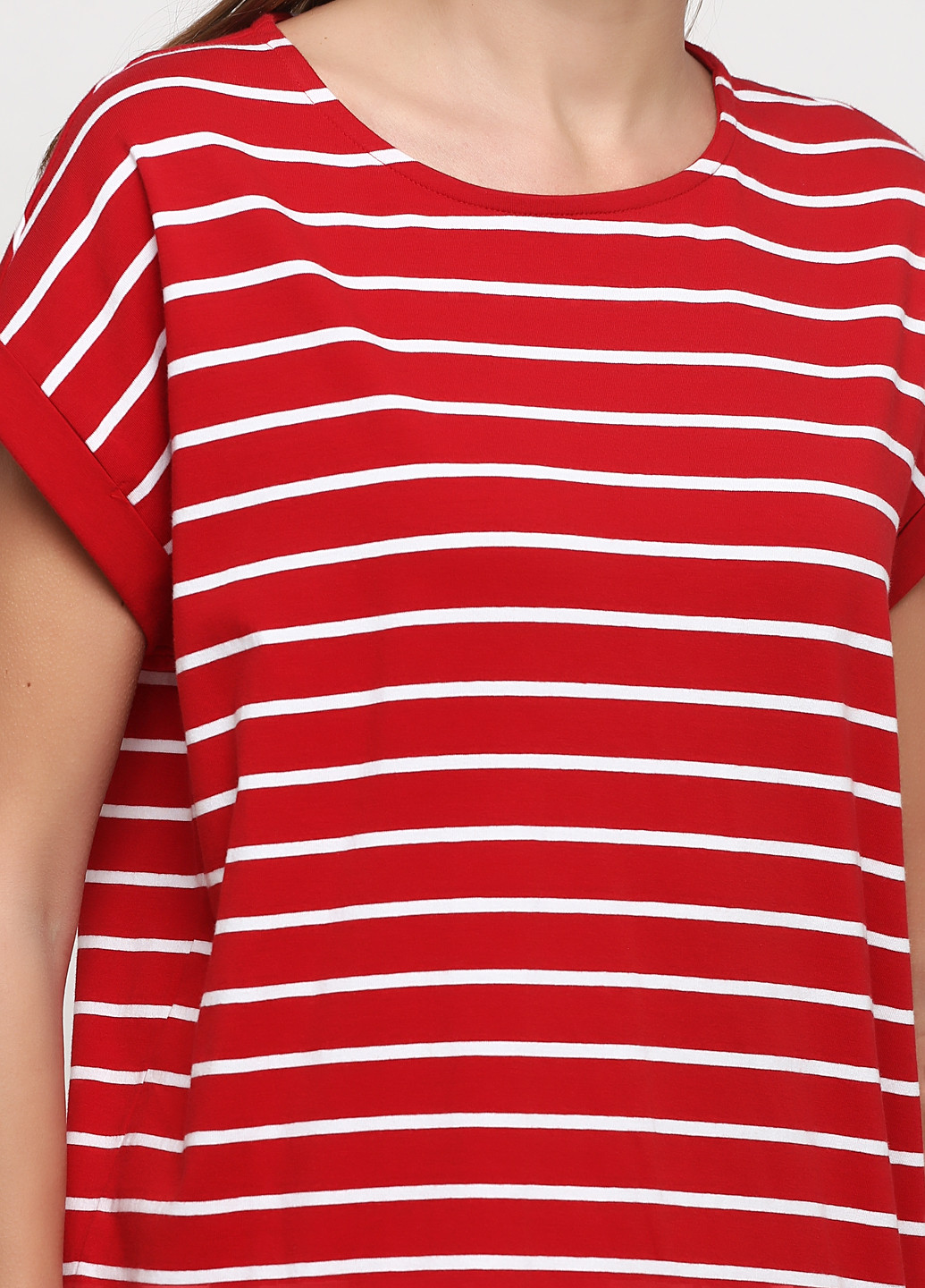 Красная летняя футболка BRANDTEX COASTLINE