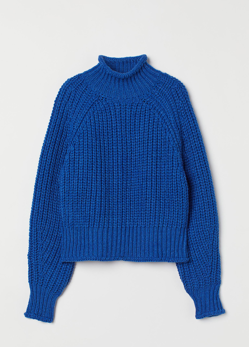 Синий зимний джемпер зимовий H&M