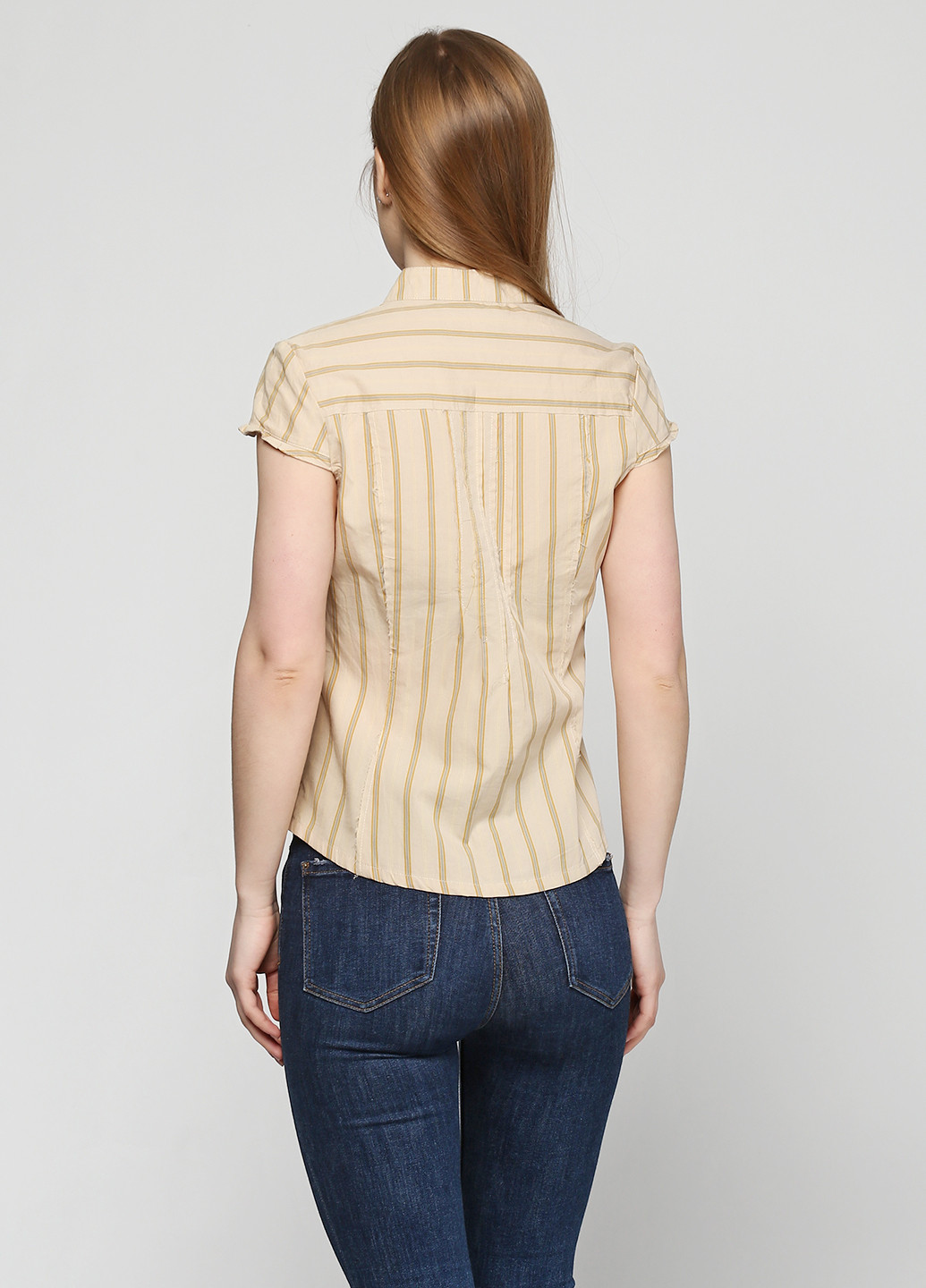 Светло-коричневая летняя блуза Billabong