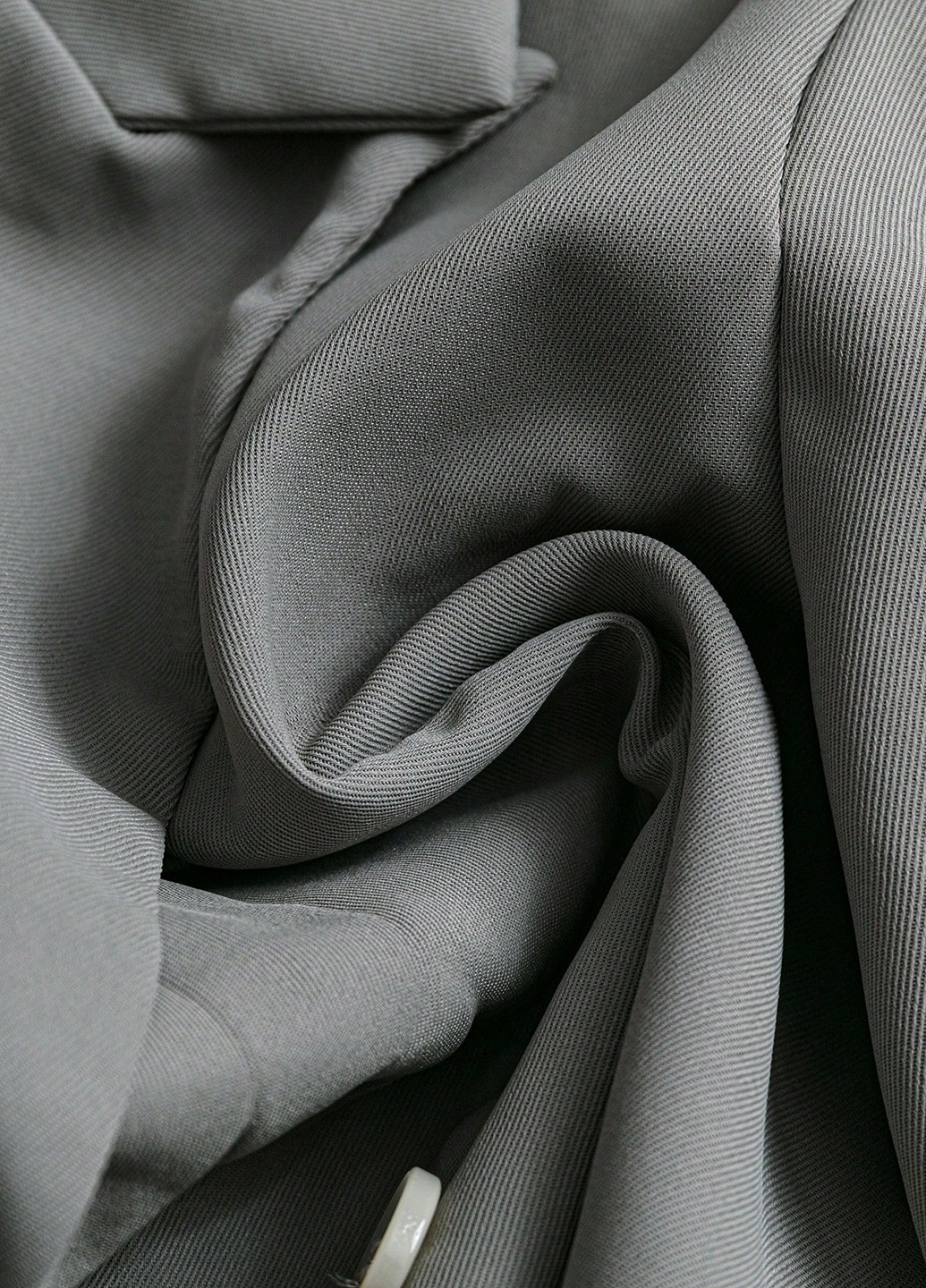 Серый женский жакет SHEIN однотонный - демисезонный