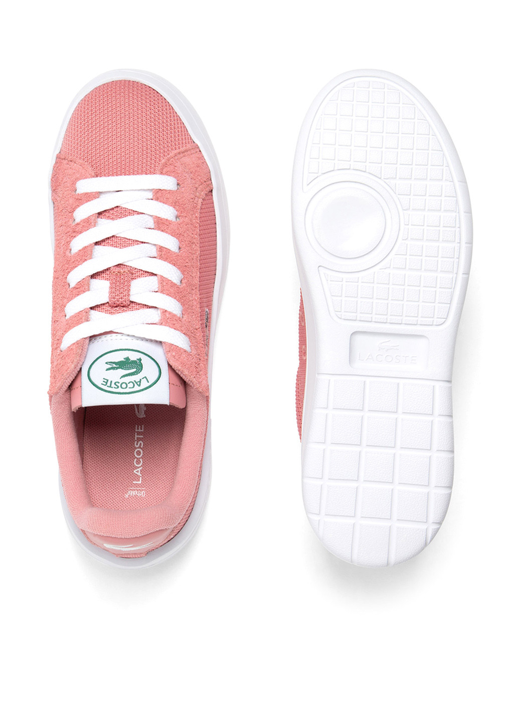 Кроссовки Lacoste розовые демисезоны (298073734)