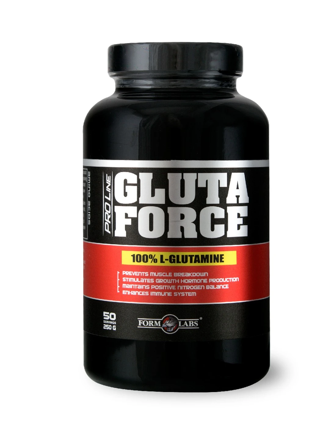 Глютамін GlutaForce 250 г форм лабс Form Labs (255362424)
