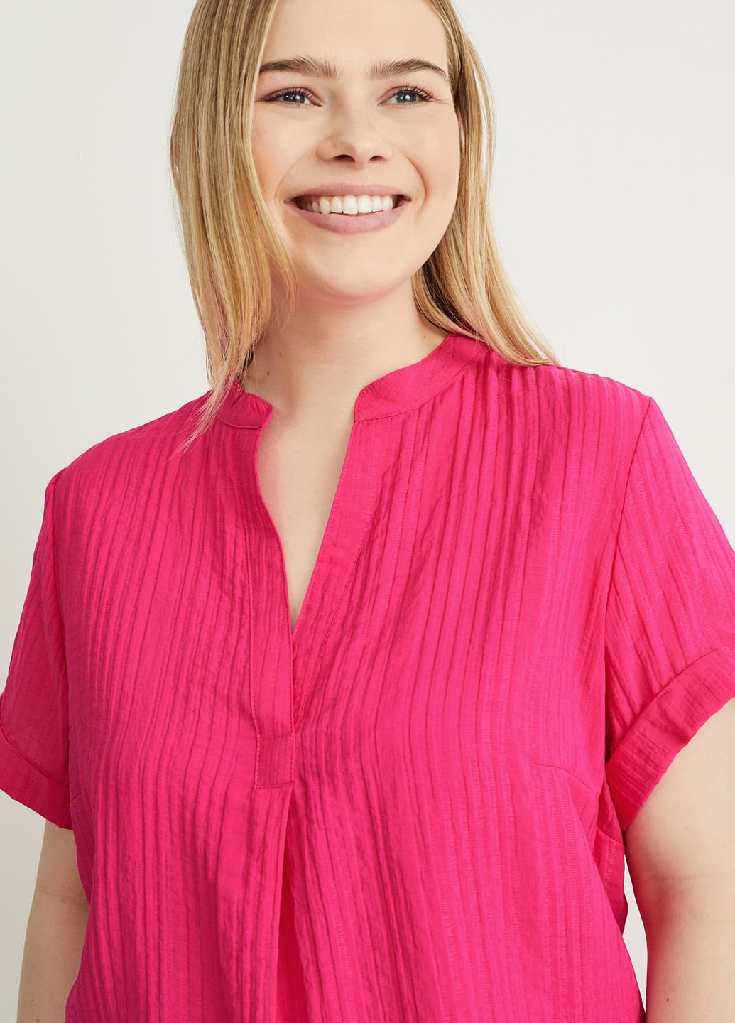 Фуксія блуза C&A