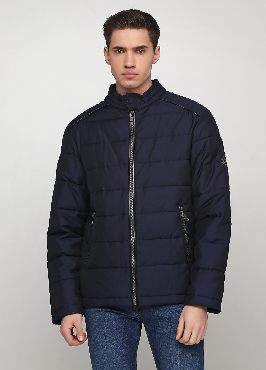 Темно-синяя демисезонная куртка Tomas Goodwin