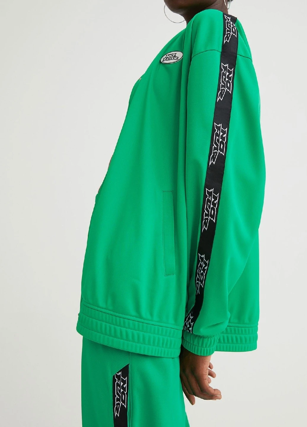 Зелена демісезонна куртка H&M