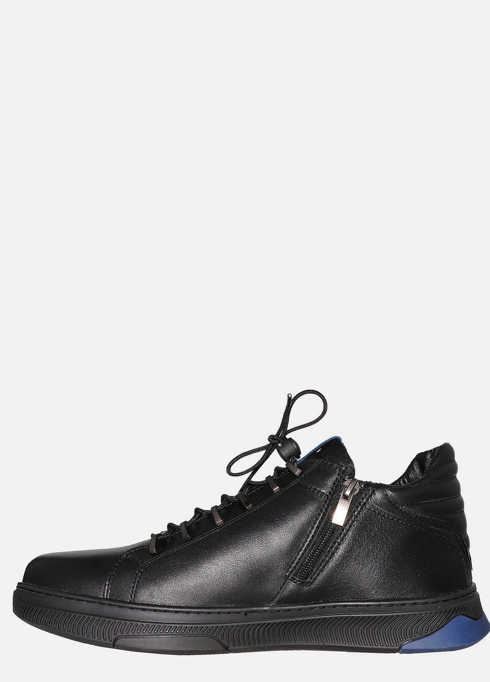Черные зимние ботинки 720чл черный Fabiani