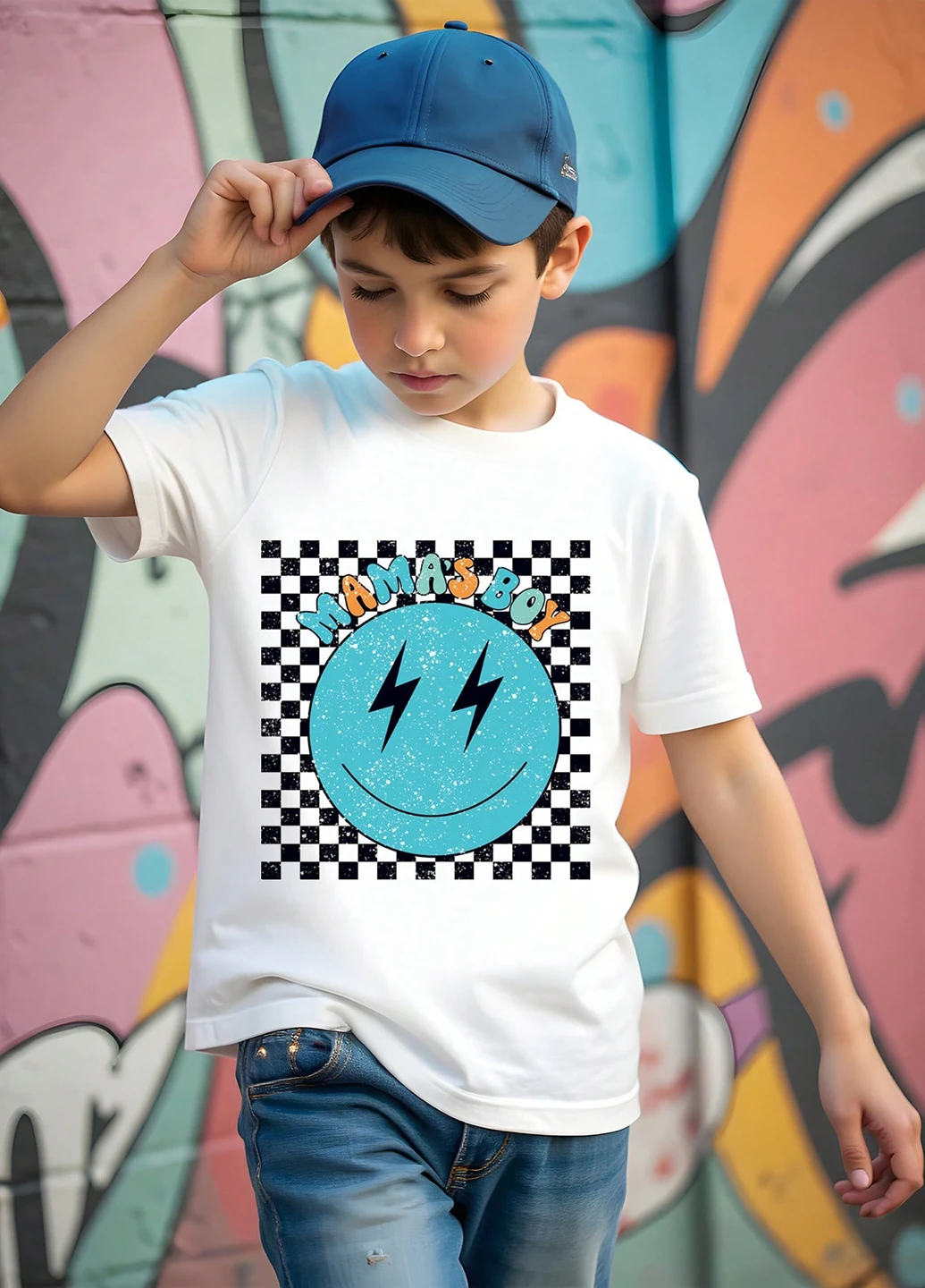 Біла літня футболка SHEIN
