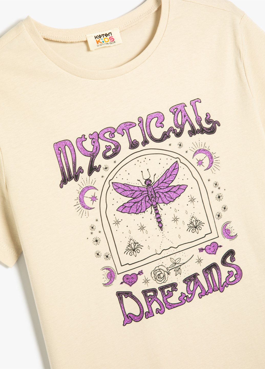 Кремова літня футболка KOTON