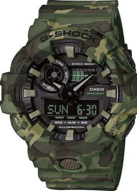 Годинники наручні GA-700CM-3AER спортивні Casio G-Shock (229041107)