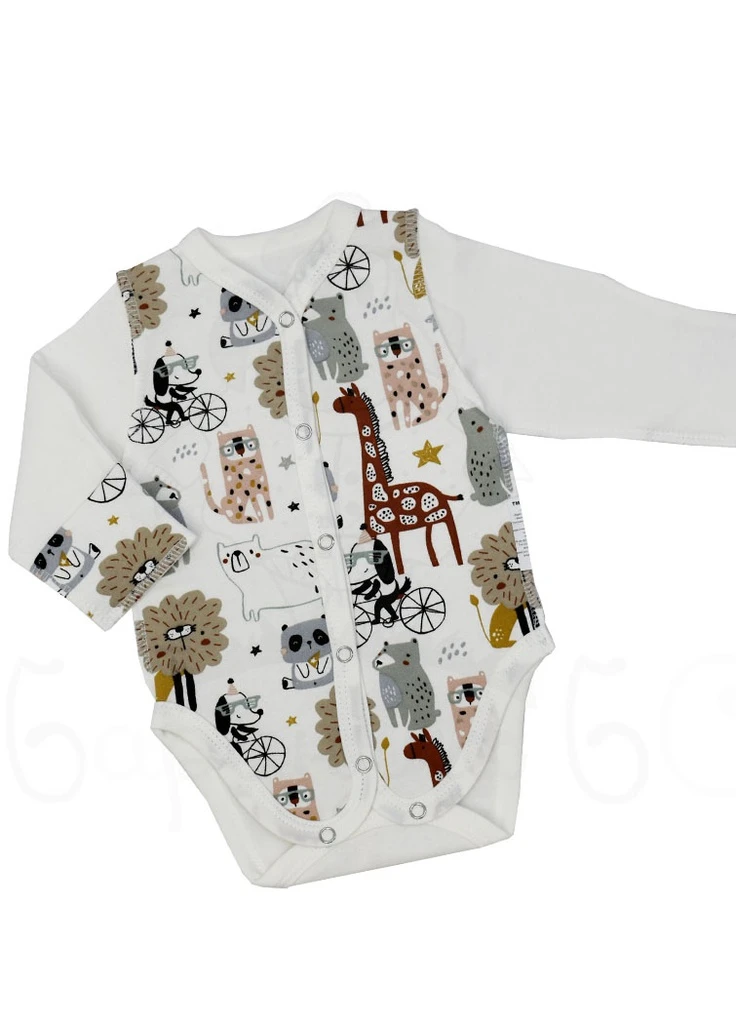 Боди для новорожденных с длинным рукав Баранчик БО (251252804)
