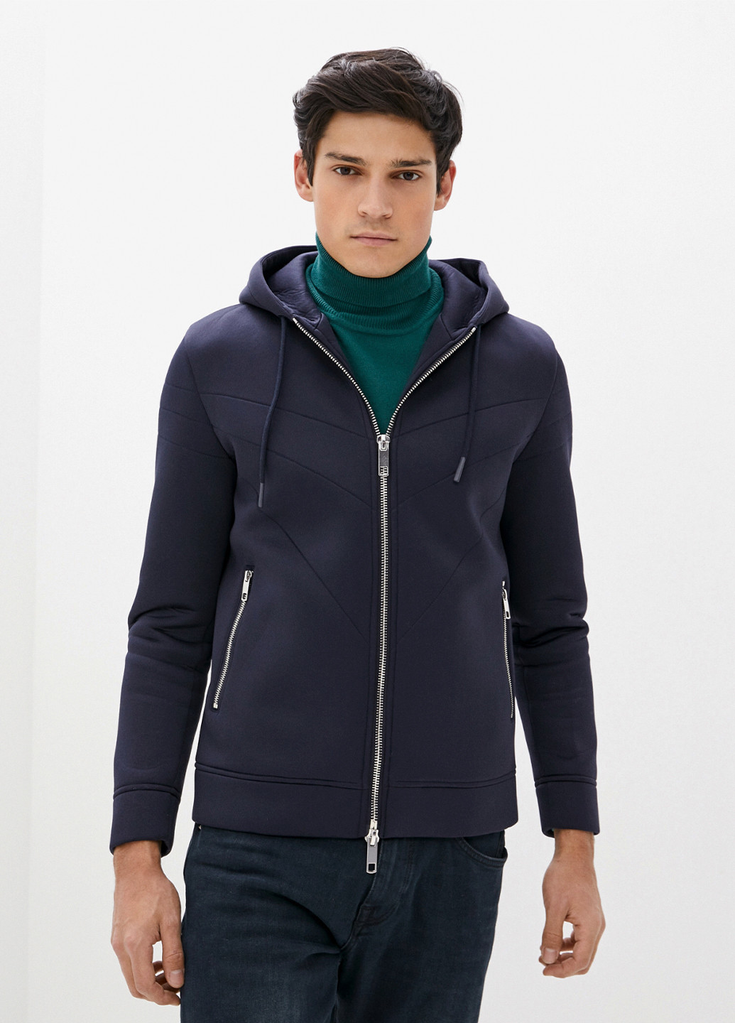 Чоловічий неопреновий светр толстовка Antony Morato (252804050)