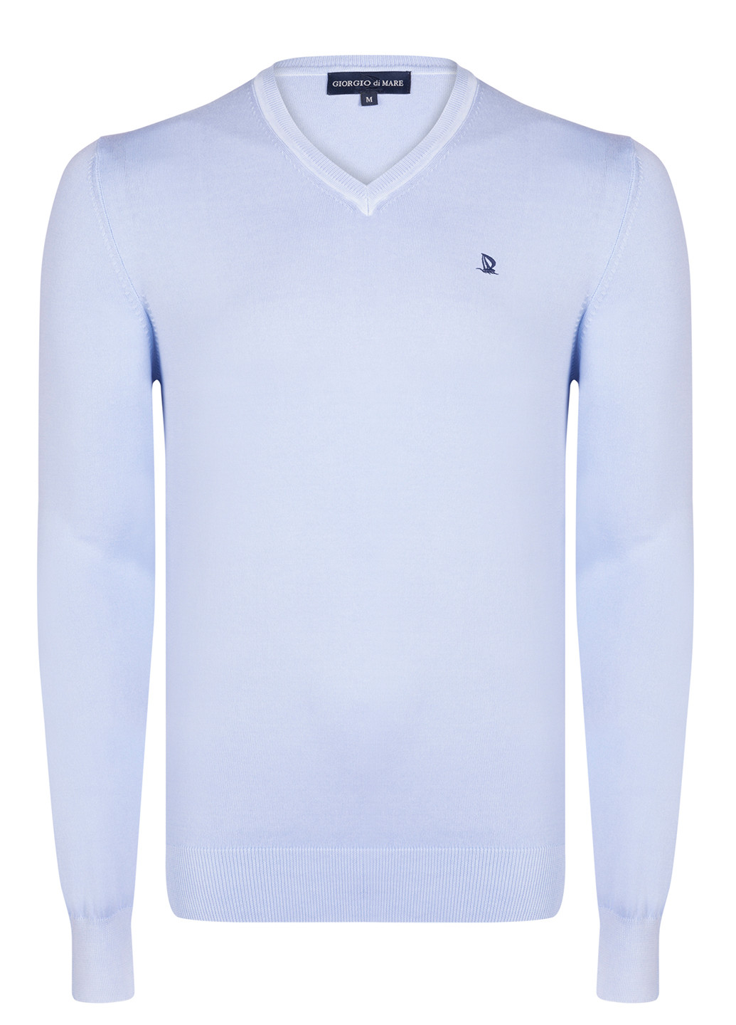 Светло-голубой демисезонный пуловер пуловер Giorgio di Mare