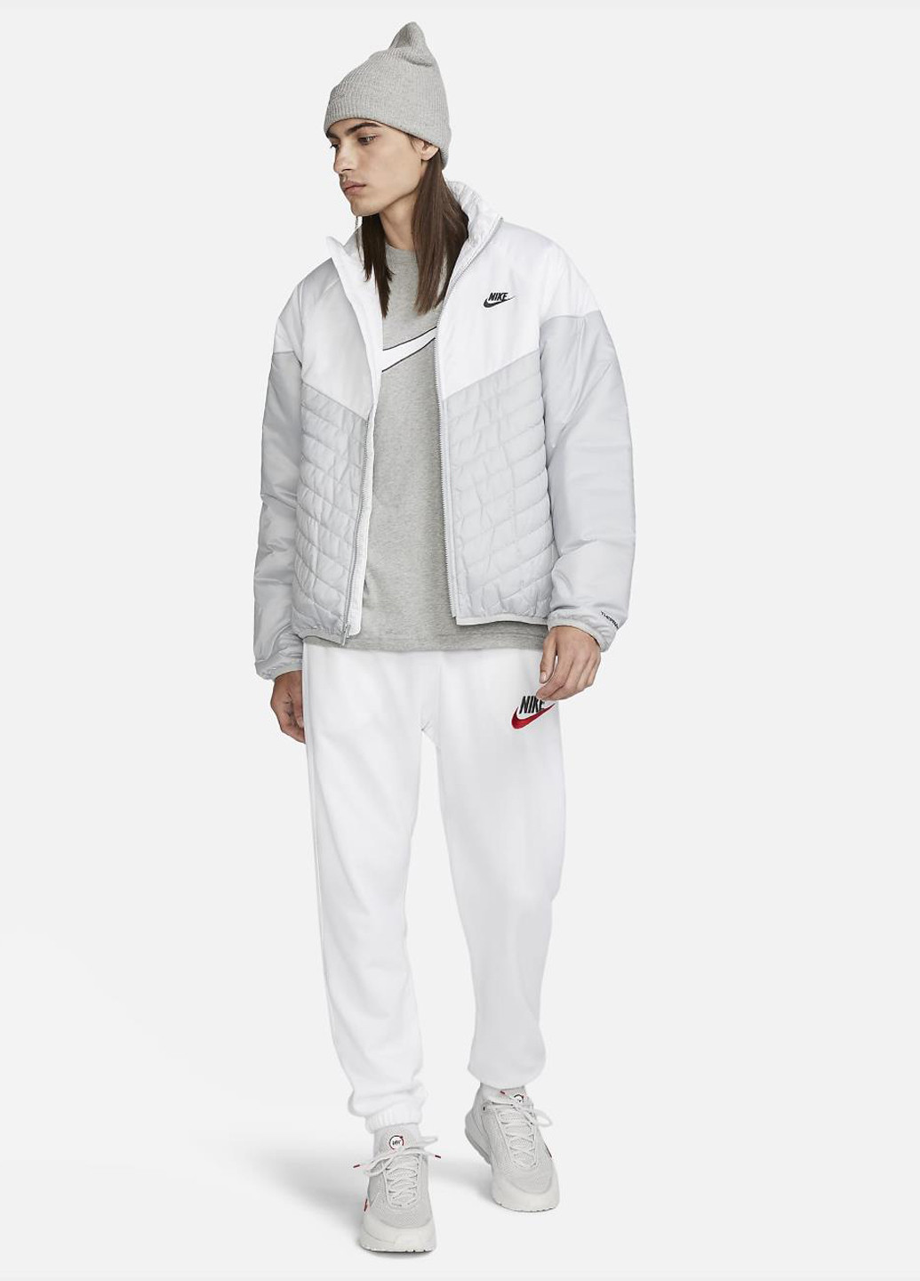 Сіра демісезонна куртка fb8195-077 Nike Midweight Puffer