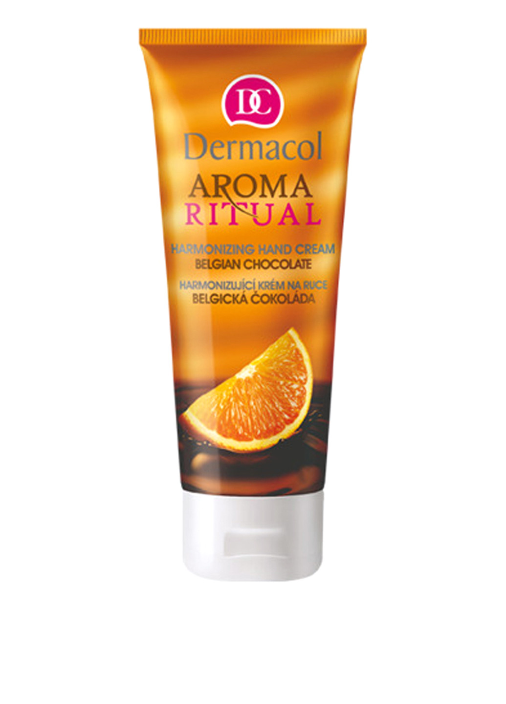 Крем для рук регенерирующий "Бельгийский шоколад" Aroma Ritual Harmonizing Hand Cream 100 мл Dermacol (88094686)