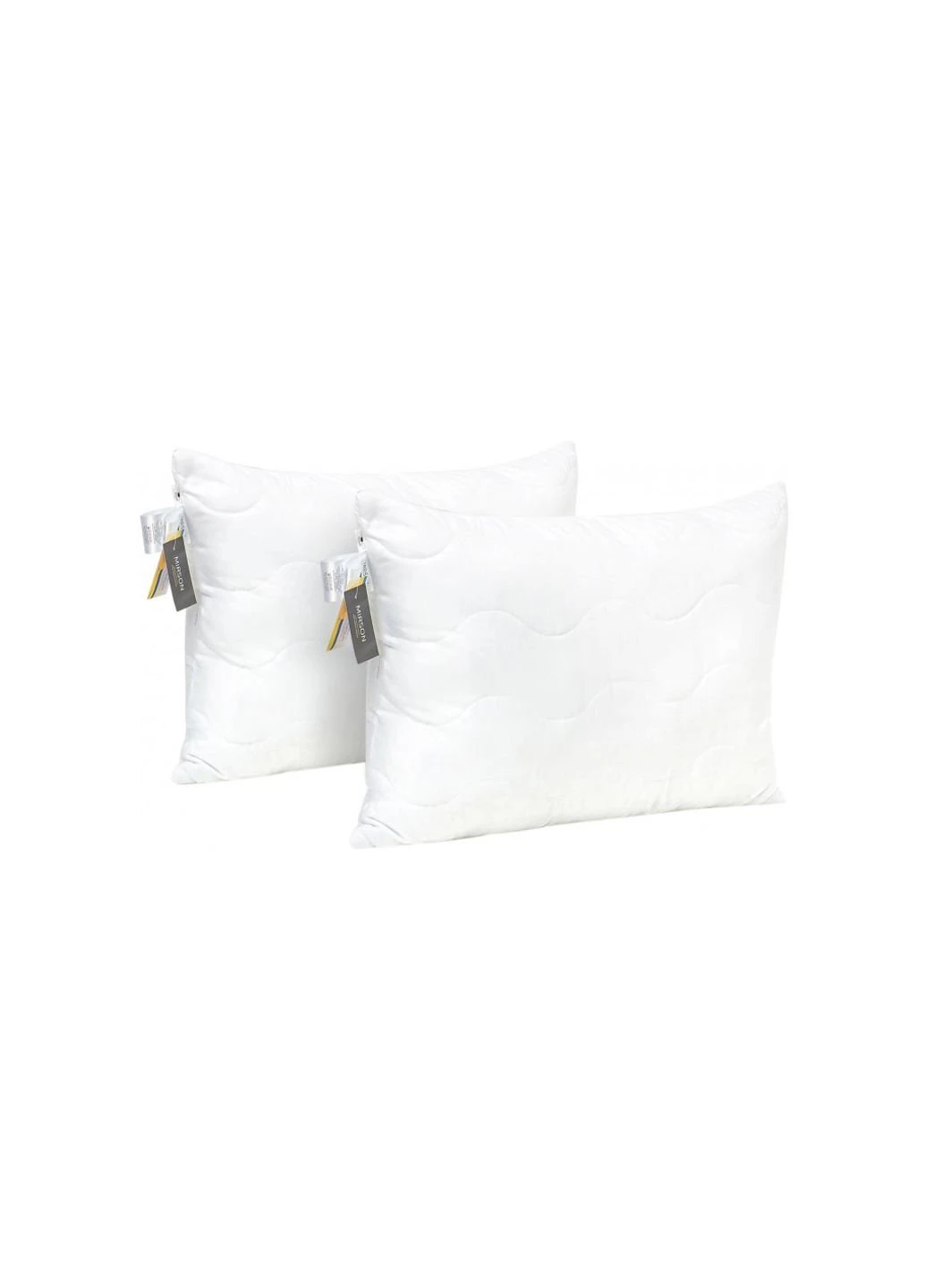 Подушка Набір бавовняних 1624 Eco Light White середні (2200002652339) Mirson (254074228)