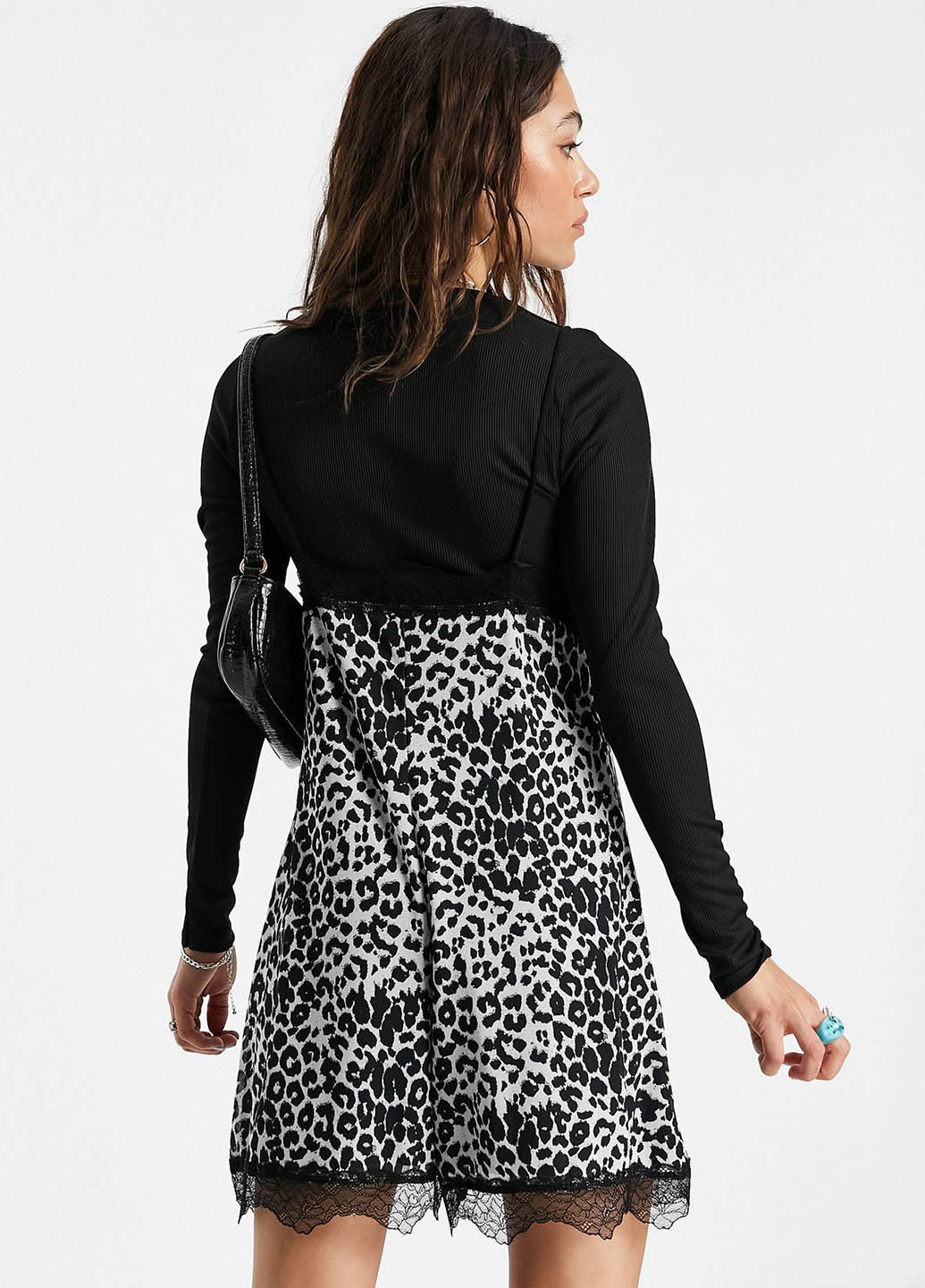 Комбинированный демисезонный комплект (лонгслив, комбинезон) Asos