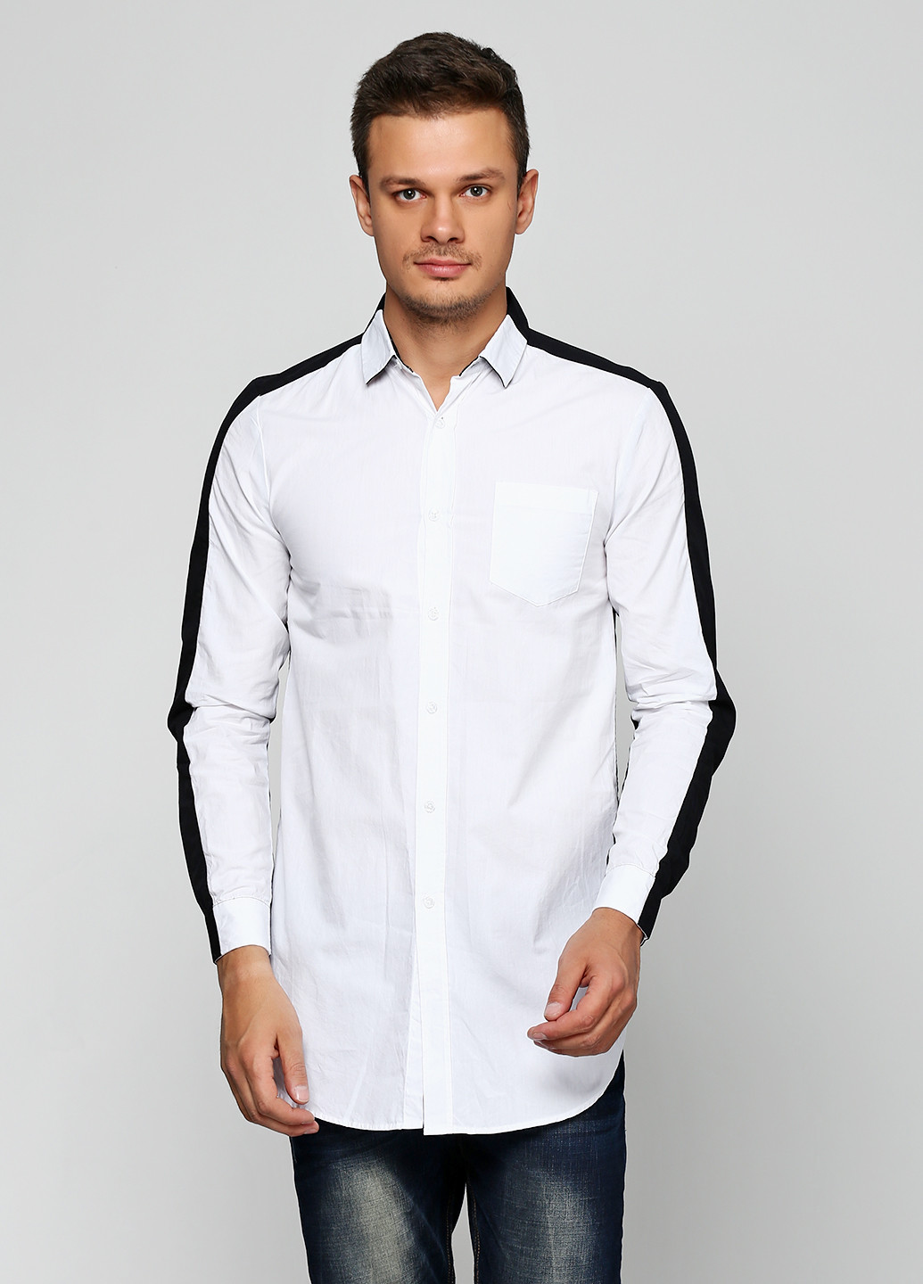 Белая кэжуал рубашка Asos