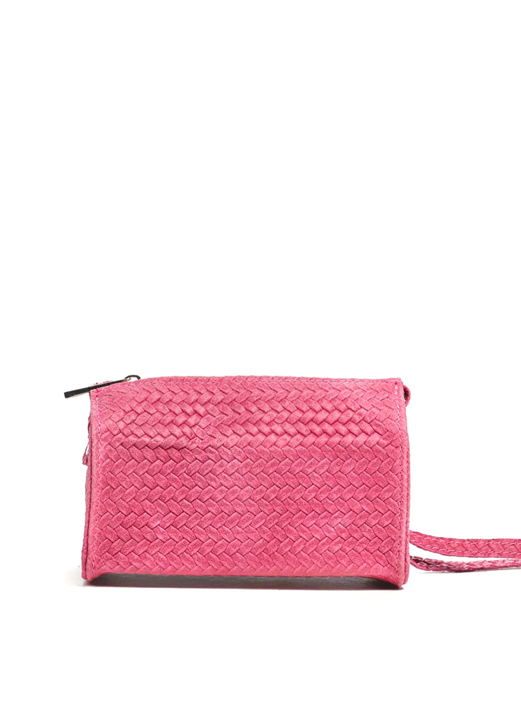 Клатч Italian Bags однотонный розовый кэжуал