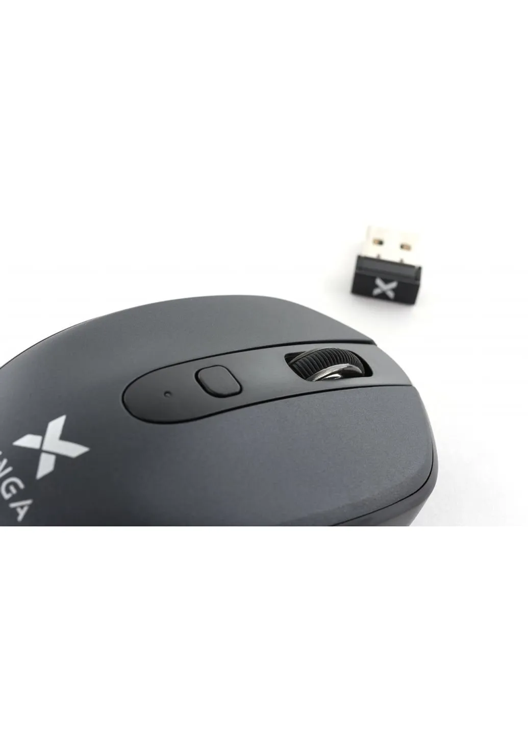 Мишка MSW-908 Silent Click black Vinga (253545954)