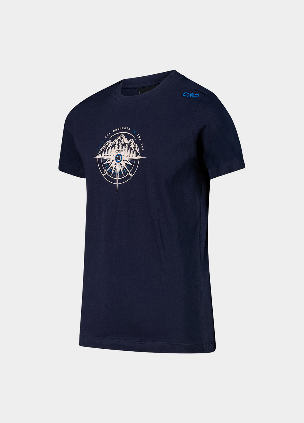 Темно-синяя демисезонная футболка CMP T-SHIRT