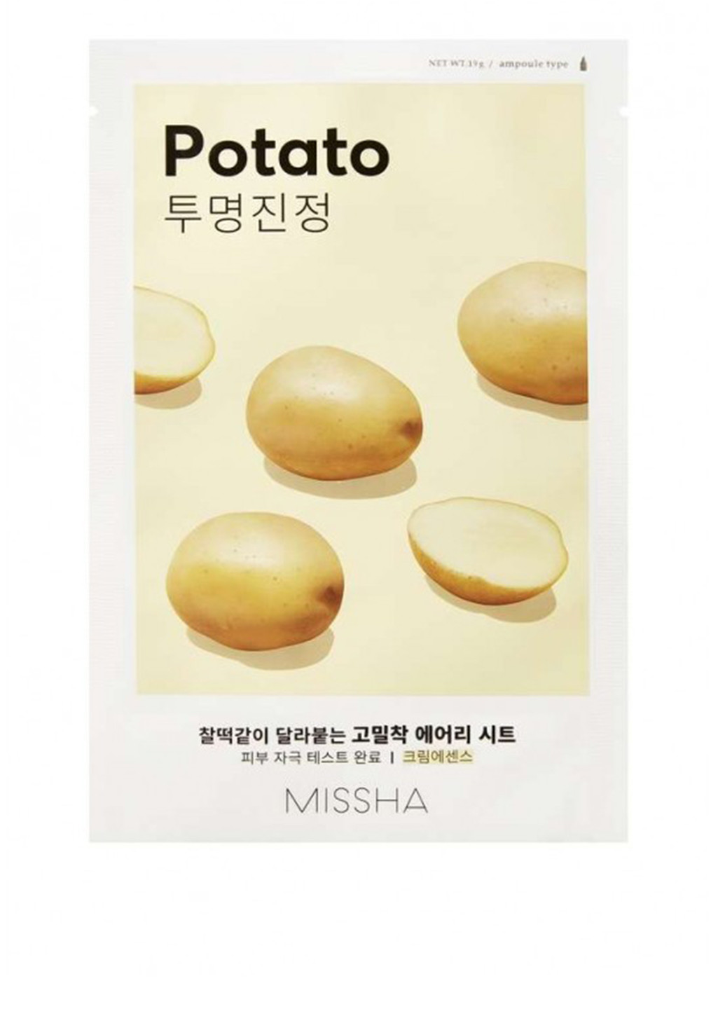 Маска для обличчя з екстрактом картоплі, 19 г MISSHA (110698696)