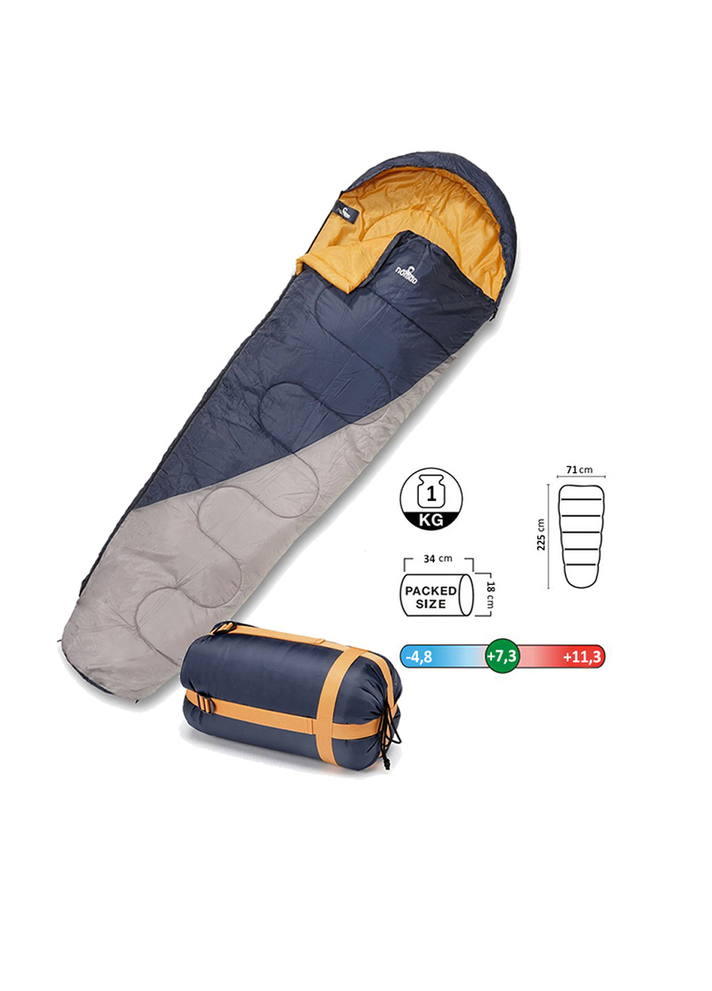 Cпальний мішок Sleeping Bag Nomad (253617213)