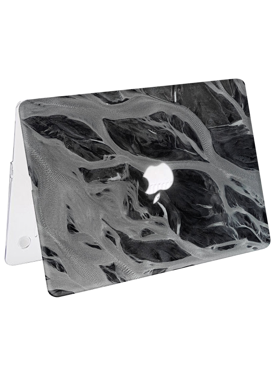 Чохол пластиковий для Apple MacBook Air 11 A1465 / A1370 Чорні скелі (Black rocks) (6349-2386) MobiPrint (218857771)