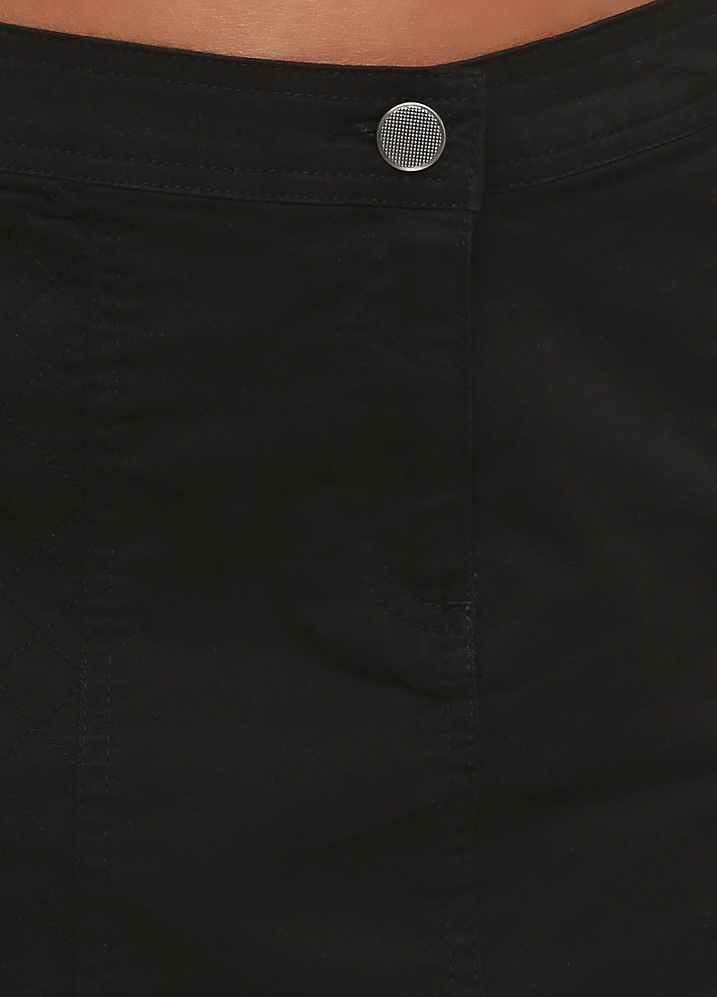Черная кэжуал однотонная юбка Colours карандаш