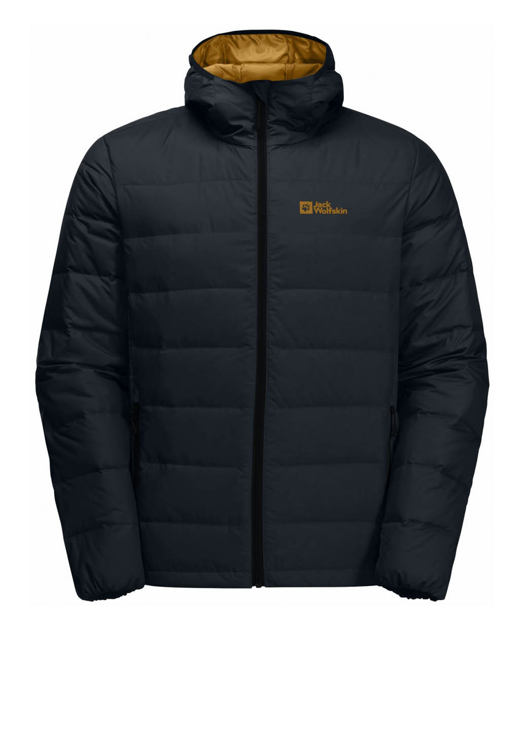 Темно-синій демісезонний Пуховик Jack Wolfskin