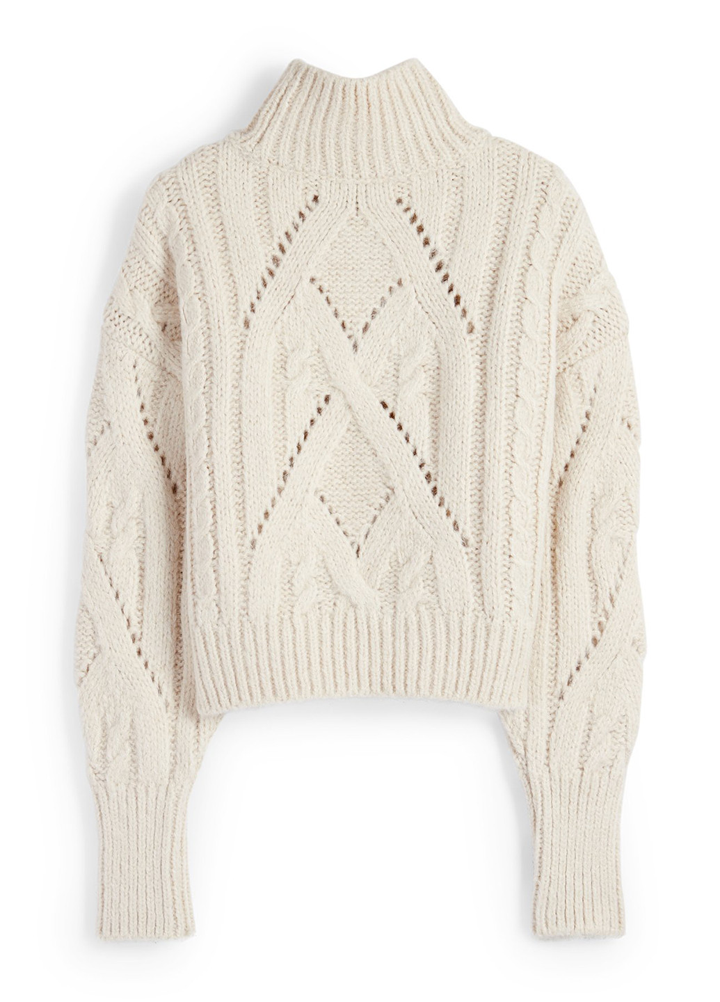 Светло-бежевый зимний свитер C&A