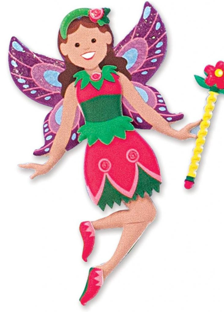 Набор для творчества Объемные многоразовые наклейки Феи (MD19414) Melissa&Doug (202374271)