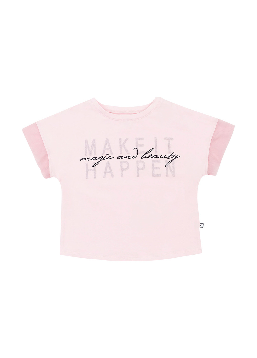 Светло-розовая летняя футболка Z16