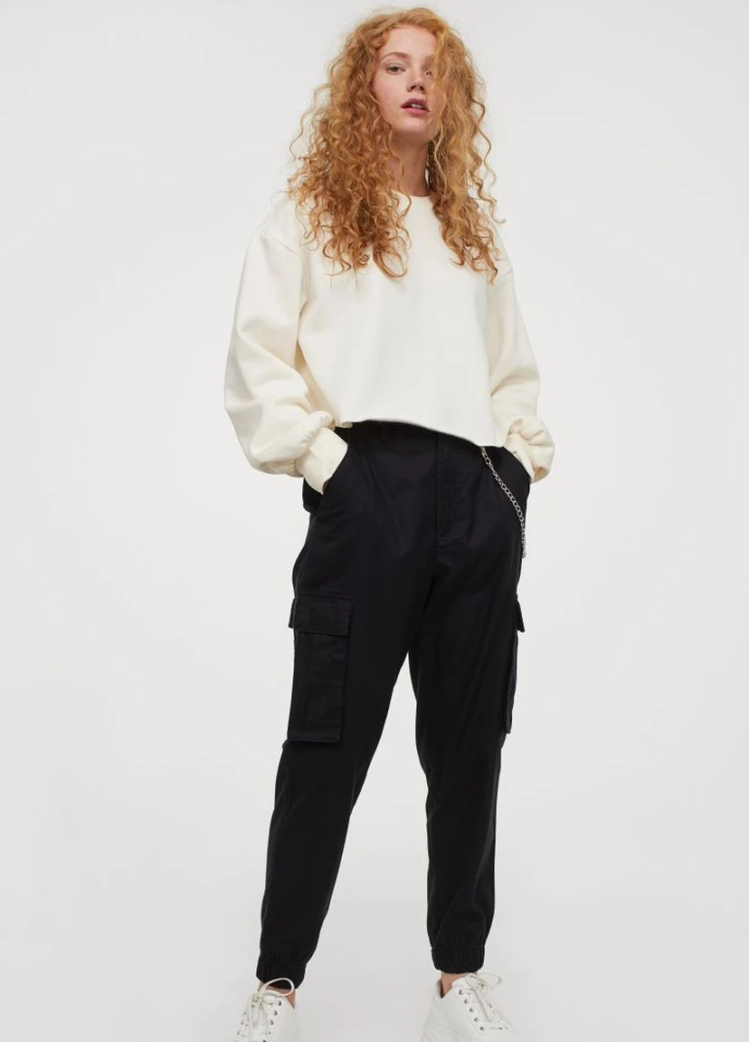 Брюки карго с цепью для ключей H&M (215488222)