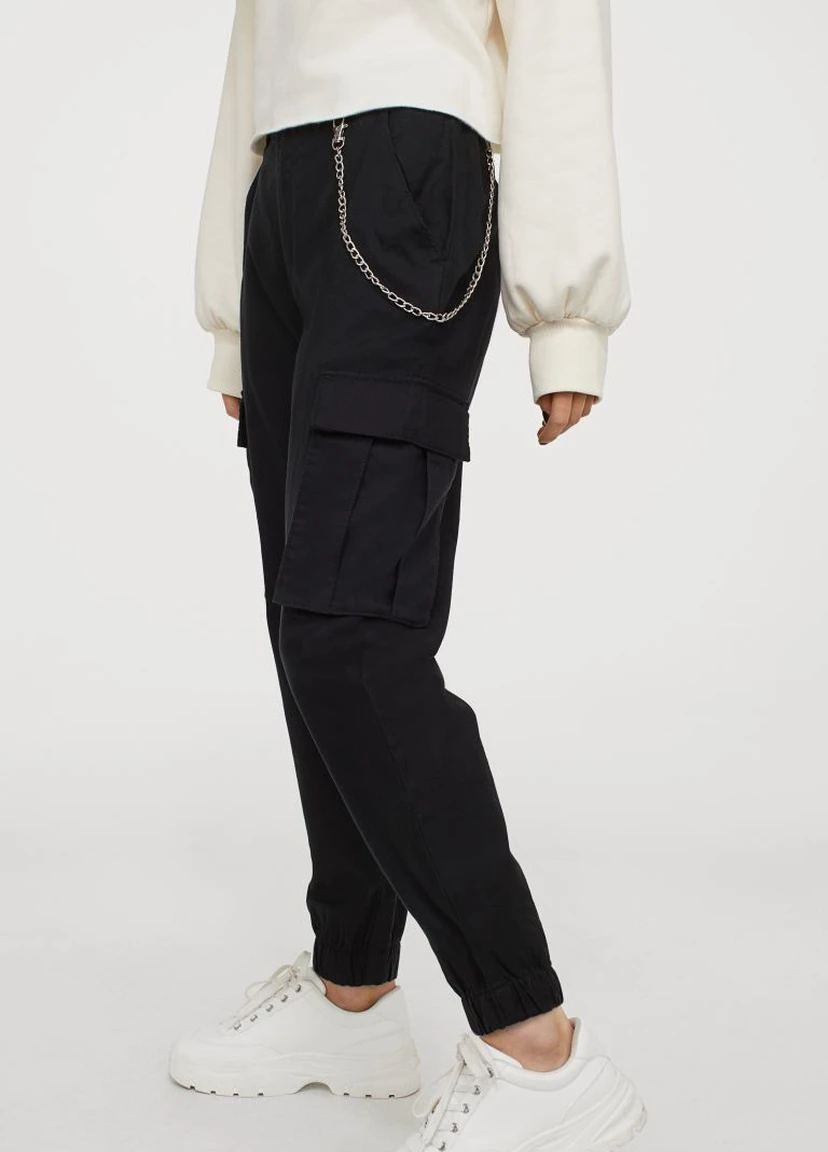 Брюки карго с цепью для ключей H&M (215488222)