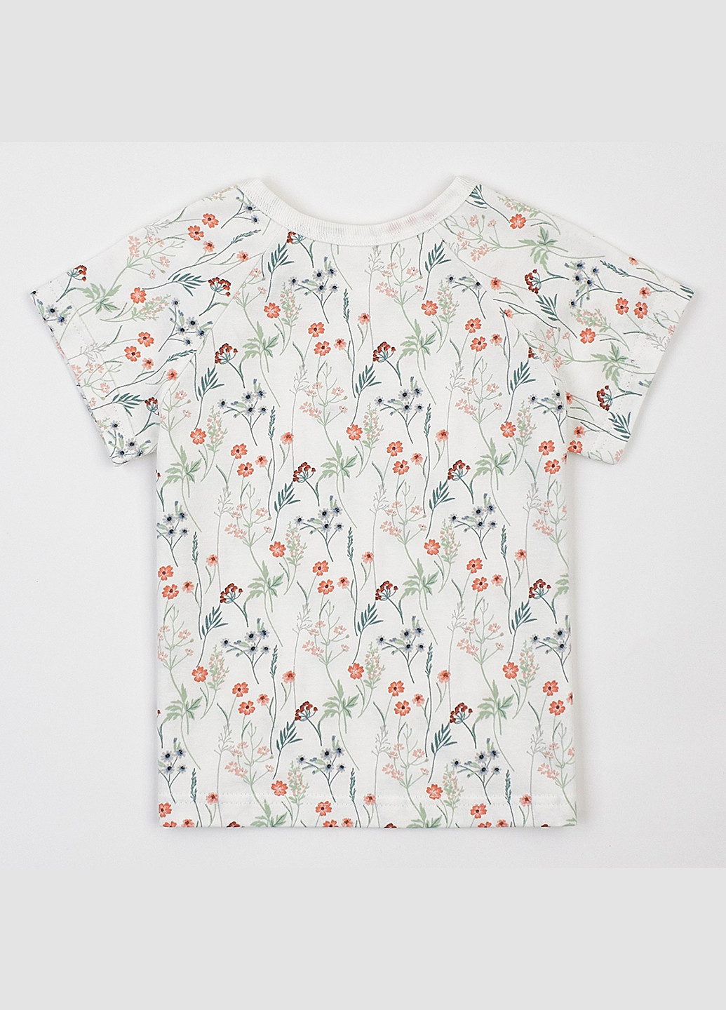 Молочная летняя футболка Ляля