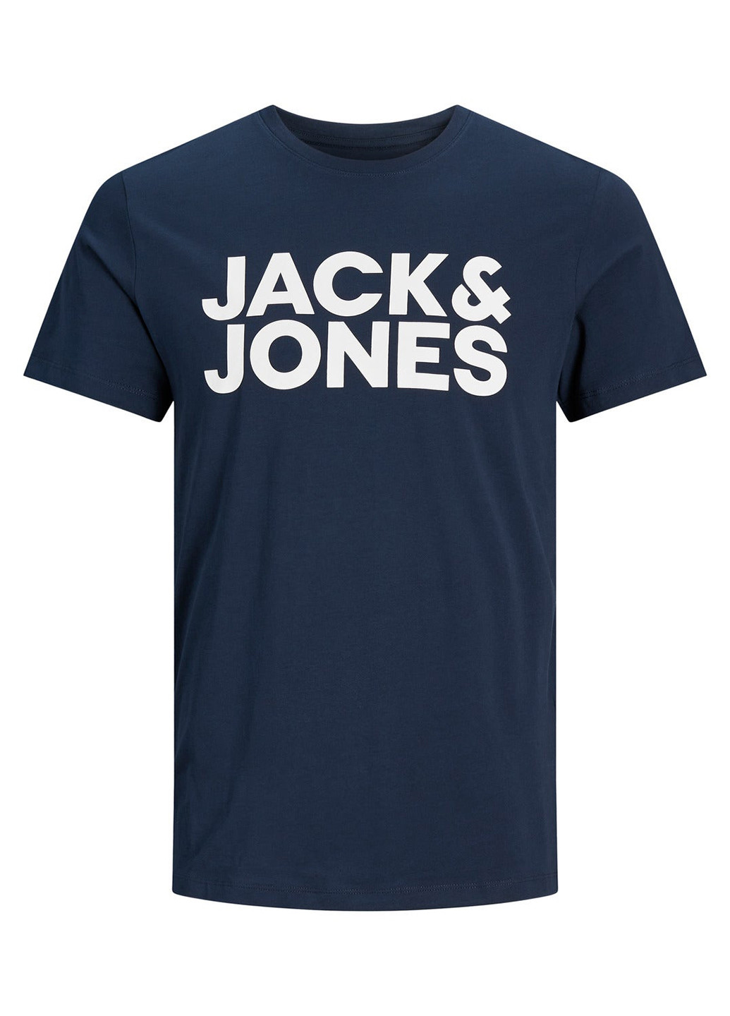 Темно-синя футболка Jack & Jones