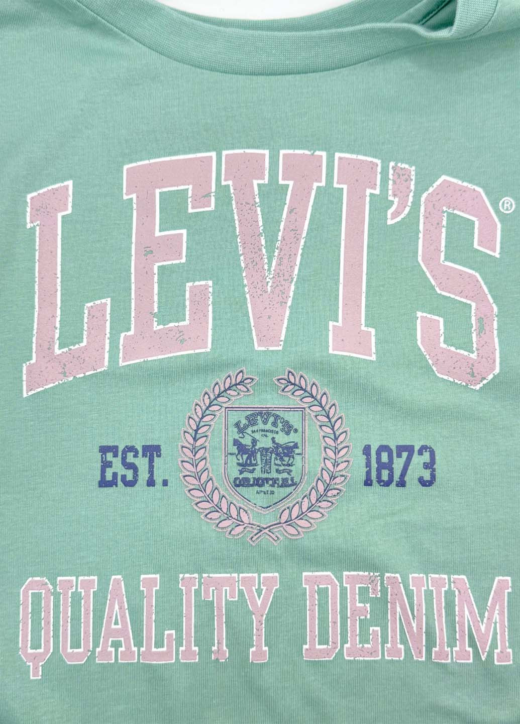 Бірюзова літня футболка Levi's