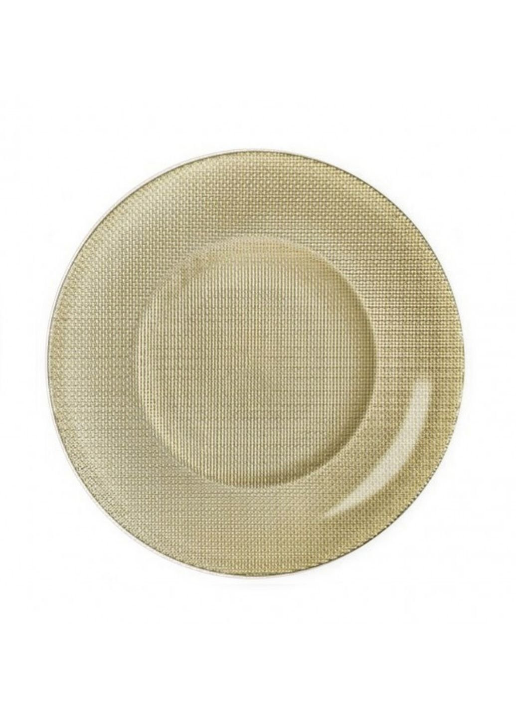 Блюдо круглое 31 см Inca Золото 450012-MP-2321910 Bormioli Rocco (253630430)