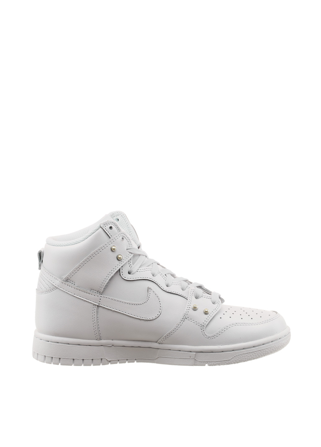 Белые демисезонные кроссовки dm7607-100_2024 Nike W DUNK HIGH SE