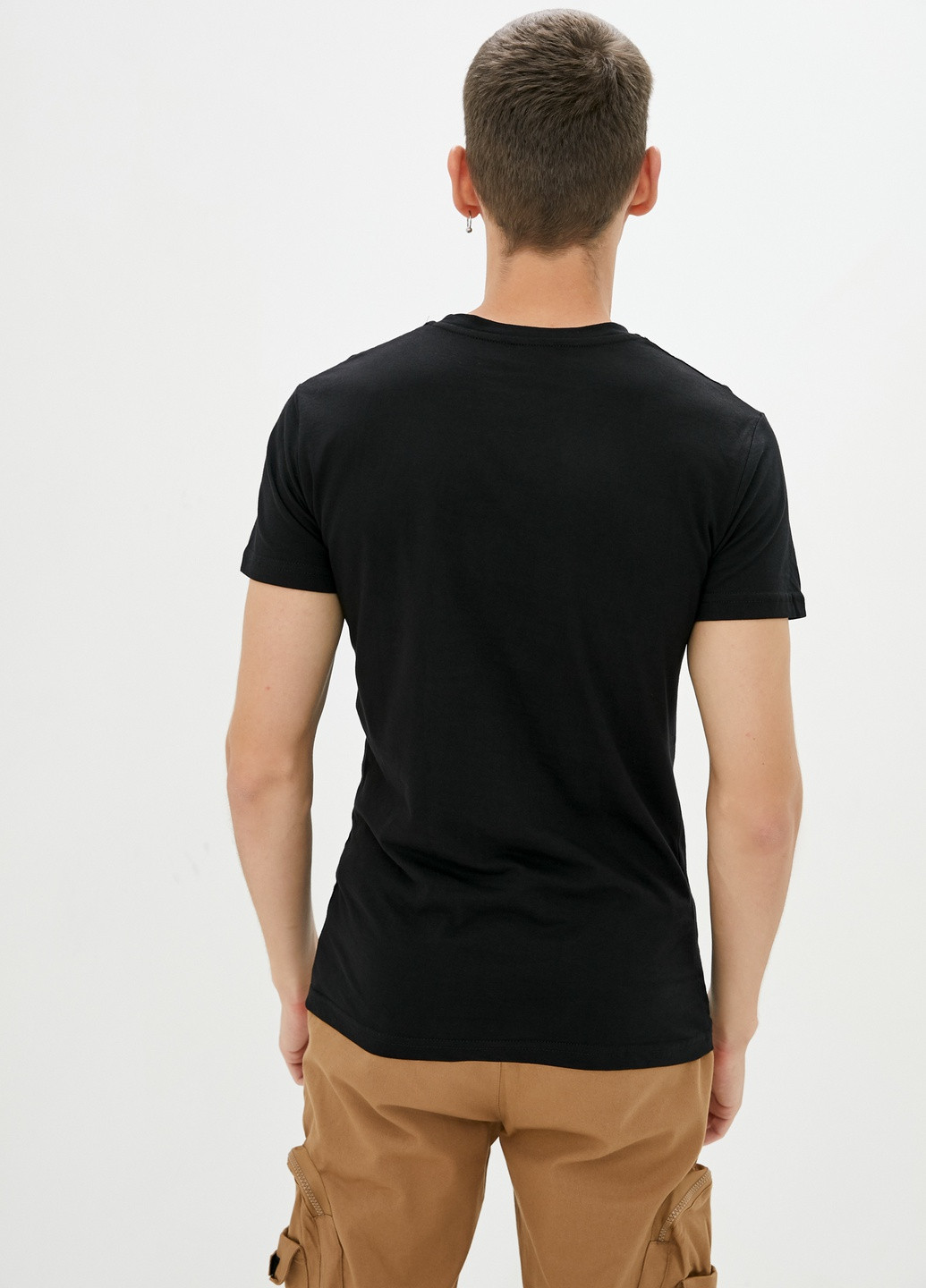 Черная футболка черный xxl (2000904398805) Redpolo