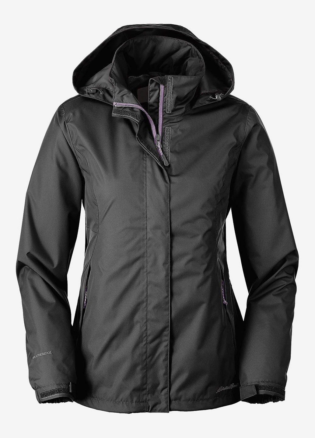 Черная демисезонная куртка Eddie Bauer