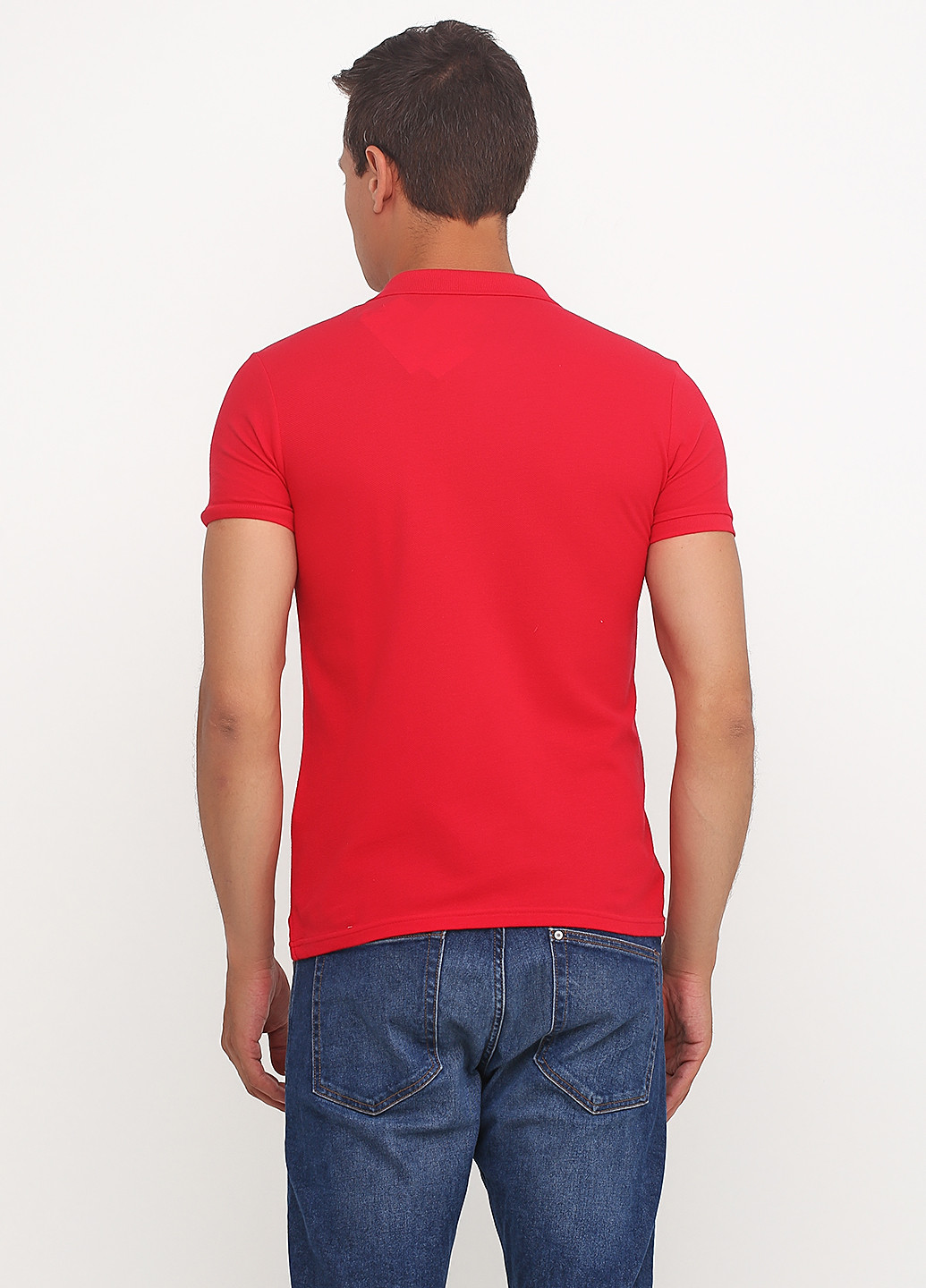 Красная футболка-поло для мужчин KOTON однотонная