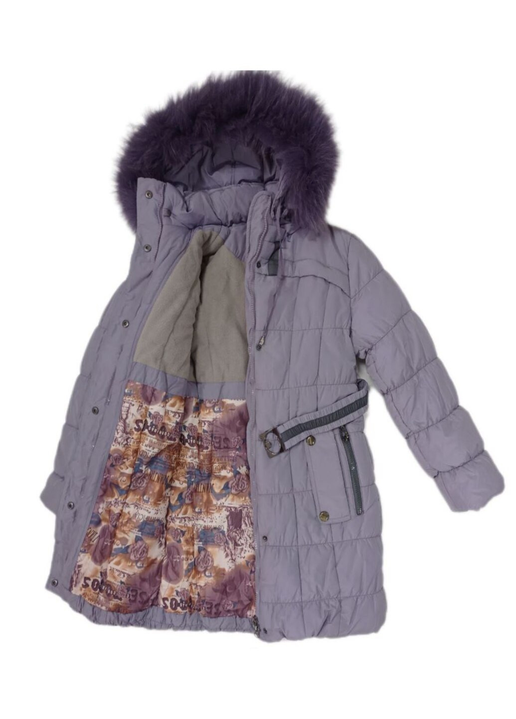 Бузкове демісезонне Пальто дів. зима 0036 Ohccmith