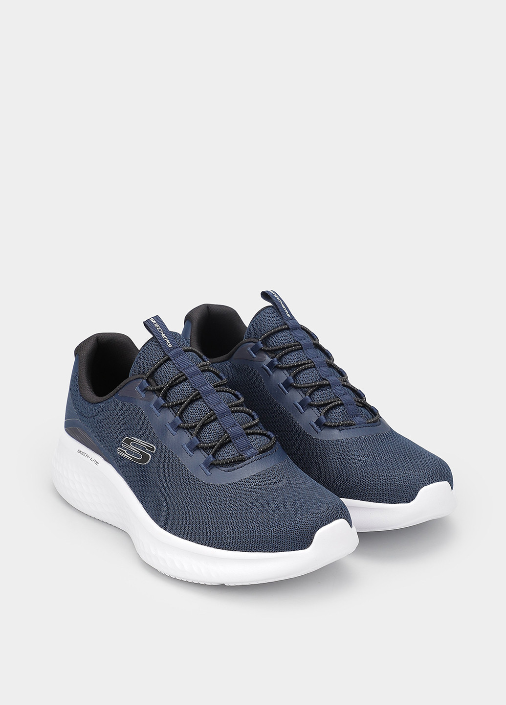 Синие демисезонные кроссовки Skechers