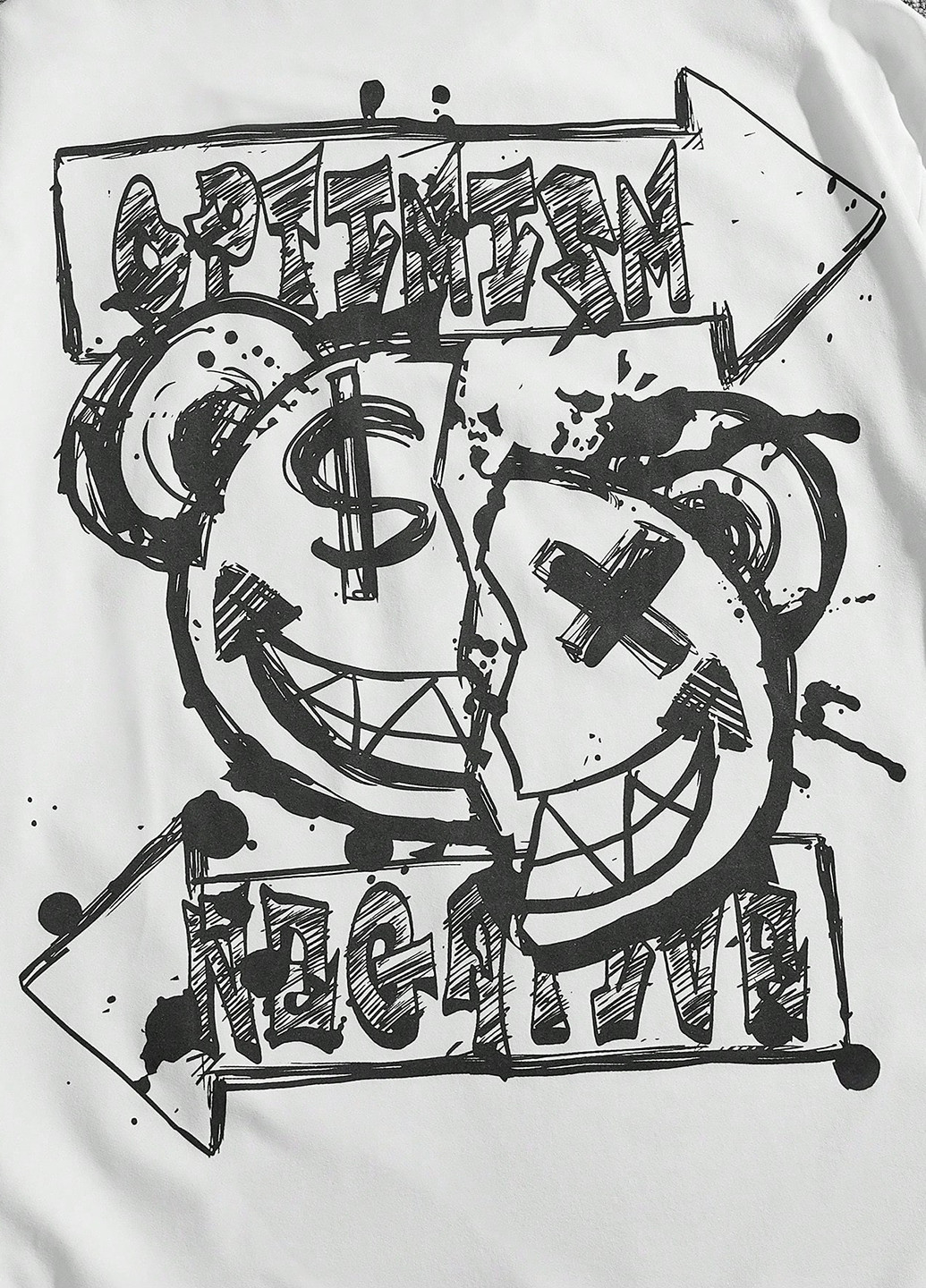 Белая футболка SHEIN