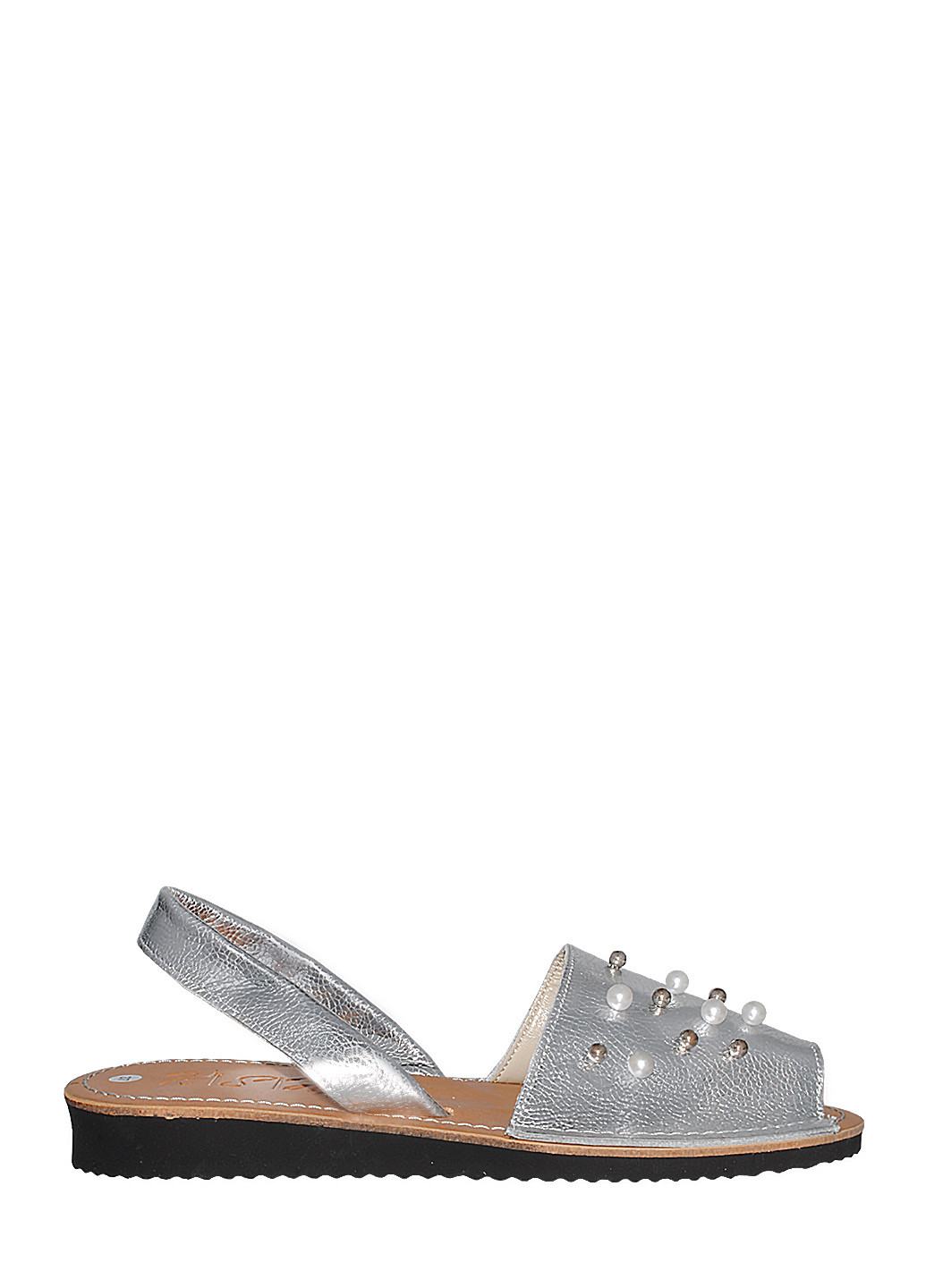 Серебряные босоножки r040 серебро KSM