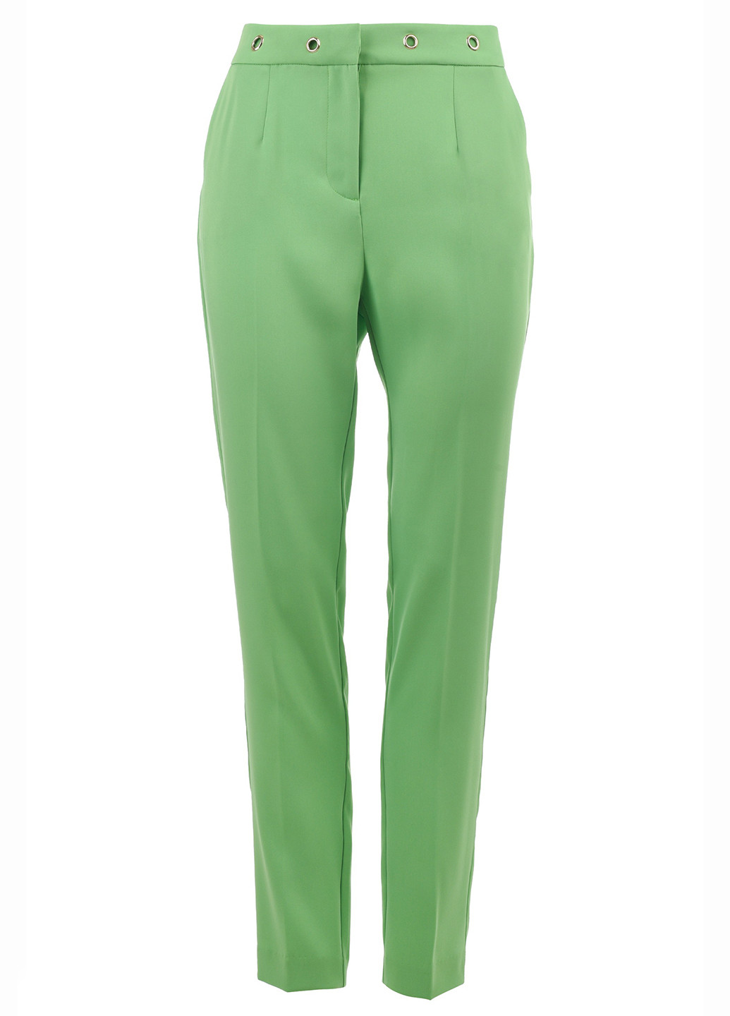 Зеленые кэжуал демисезонные прямые брюки LOVE REPUBLIC
