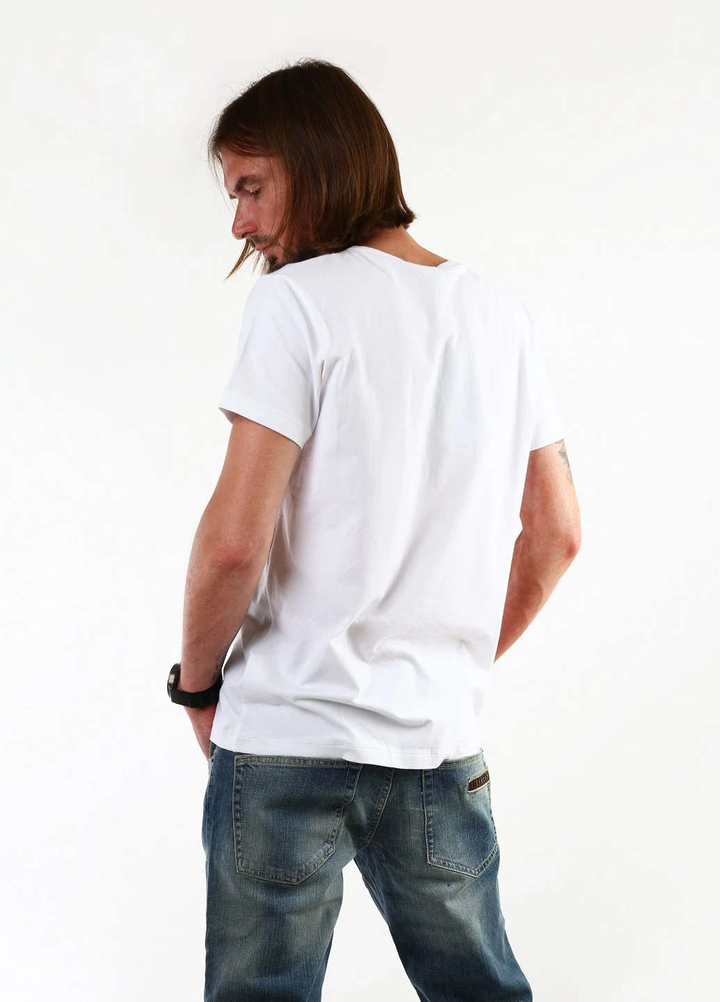 Біла футболка Richmond Denim